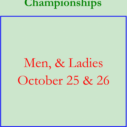 2025 Savannah City Amateur Championships